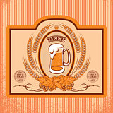 oval labels for beer
