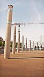 Cardiff Pier Columns