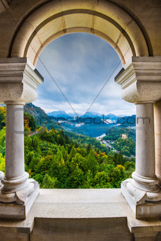 Bavarian Alps View