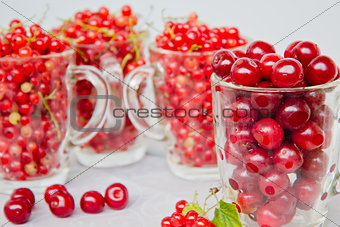 cherry and red currant