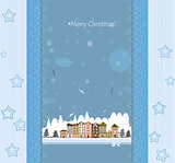 Christmas card, vector