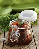 red onion marmalade with thyme French cuisine