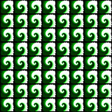 Design seamless green spiral pattern