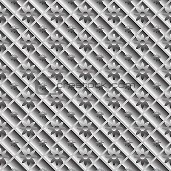 Design seamless metallic diagonal pattern
