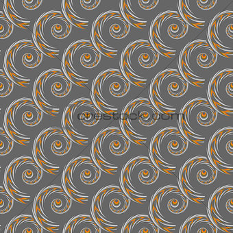 Design seamless spiral pattern