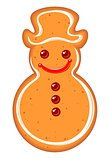 gingerbread snowman