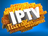 IPTV. Wordcloud Concept.