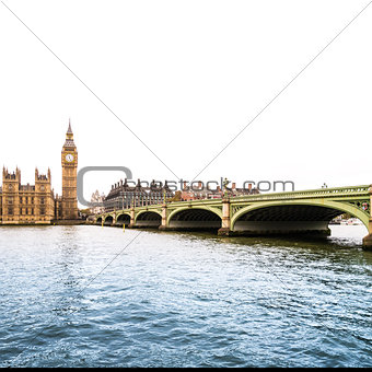 River Thames with Big Ben