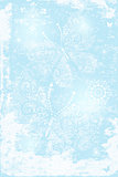 Gentle blue christmas background