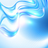 Abstract Blue winter Background