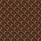 Design seamless decorative spiral pattern