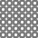 Design seamless monochrome tetragon pattern