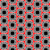 Design seamless three-color abstract pattern