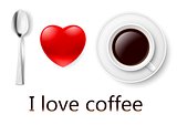 I love coffee.