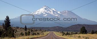 Road to the Wilderness of Mount Shasta California