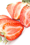 Fresh Strawberries closeup