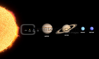 The complete Solar System