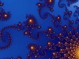 Patterned fractal background