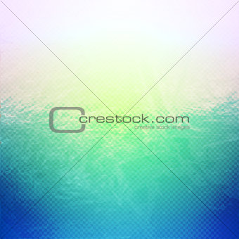 Vector vintage colorful background with transparent grid and grunge texture