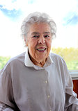 Portrait of senior smiling woman