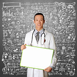 Doctor with Empty Board