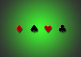 poker background gradient