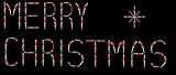 Inscription Merry Christmas