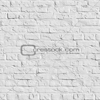 White Brick Wall - Seamless Texture.