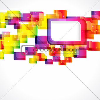 Multicolor abstract bright background. Elements for design. Eps1