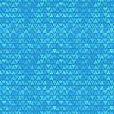 Blue seamless vector abstract triangles background