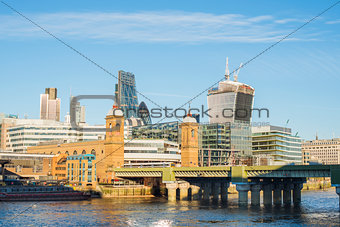City of London on Thames