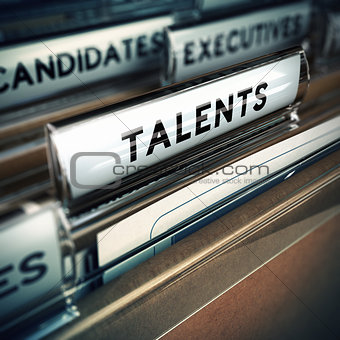 Talents Recruitment Concept