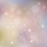 Bokeh and sparkles violet tone background