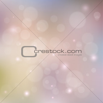 Bokeh and sparkles violet tone background