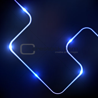 Circuit Board glowing abstract background