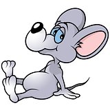 Mouse Albert Sitting