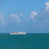 Ferry goes by sea - Thailand