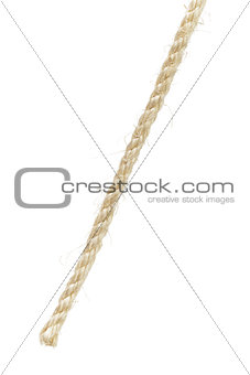 natural sisal rope end