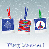 Christmas card with pictures