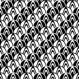 Design seamless monochrome abstract diagonal pattern