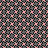 Design seamless diagonal spiral pattern