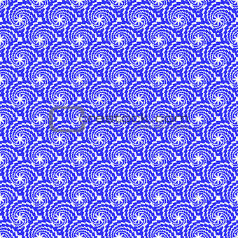 Design seamless blue spiral diagonal background