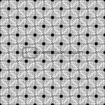 Design seamless monochrome diagonal points pattern