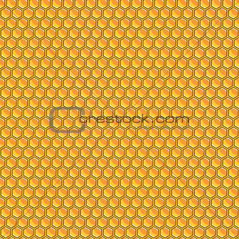 Design seamless honeycomb pattern. Geometric hexagon background