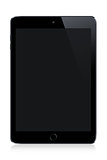 Black modern tablet