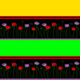 Floral border