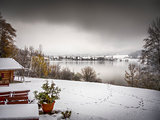 Lake Schliersee in winter