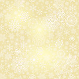 Seamless gold christmas pattern