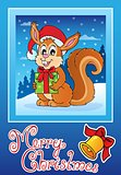 Christmas theme greeting card 8