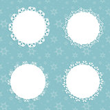 Christmas snowflake backgrounds
